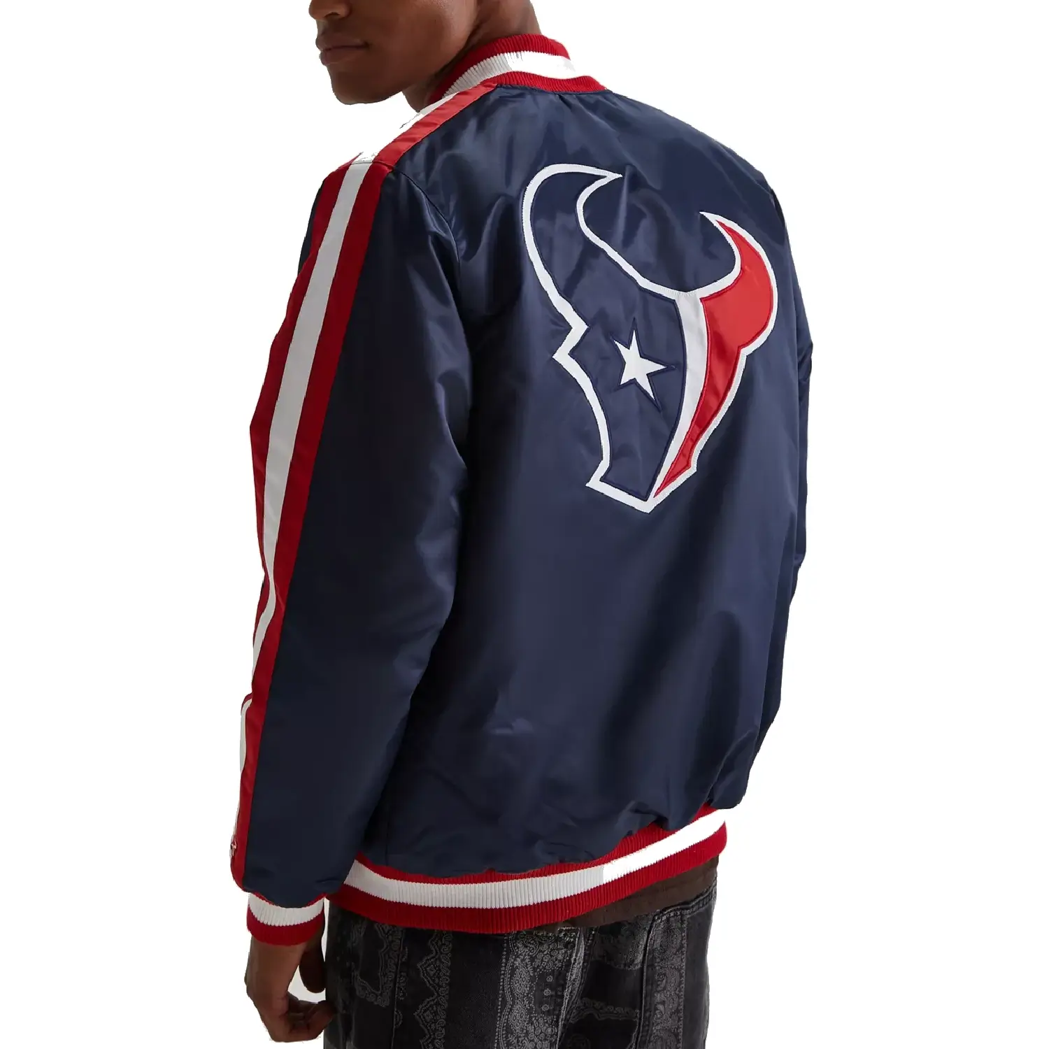 Houston-Texans-Classic-Rib-Knitted-Satin-Varsity-Navy-Jacket-LeatherMoto