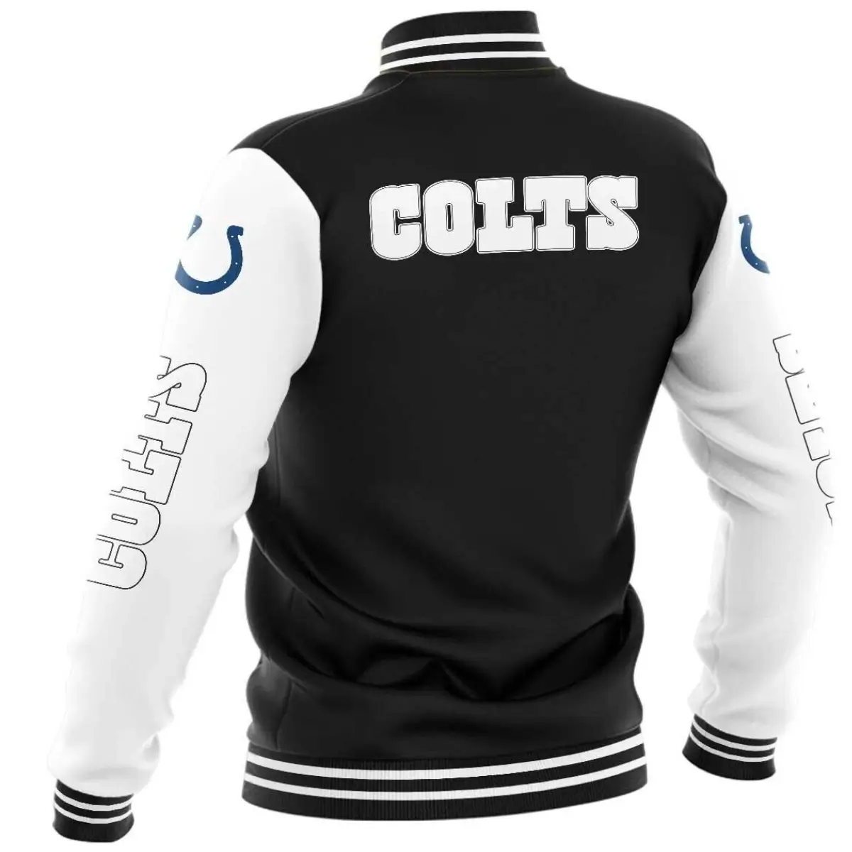 Indianapolis-Colts-Classic-Rib-Knit-Satin-Varsity-Jacket-LeatherMoto