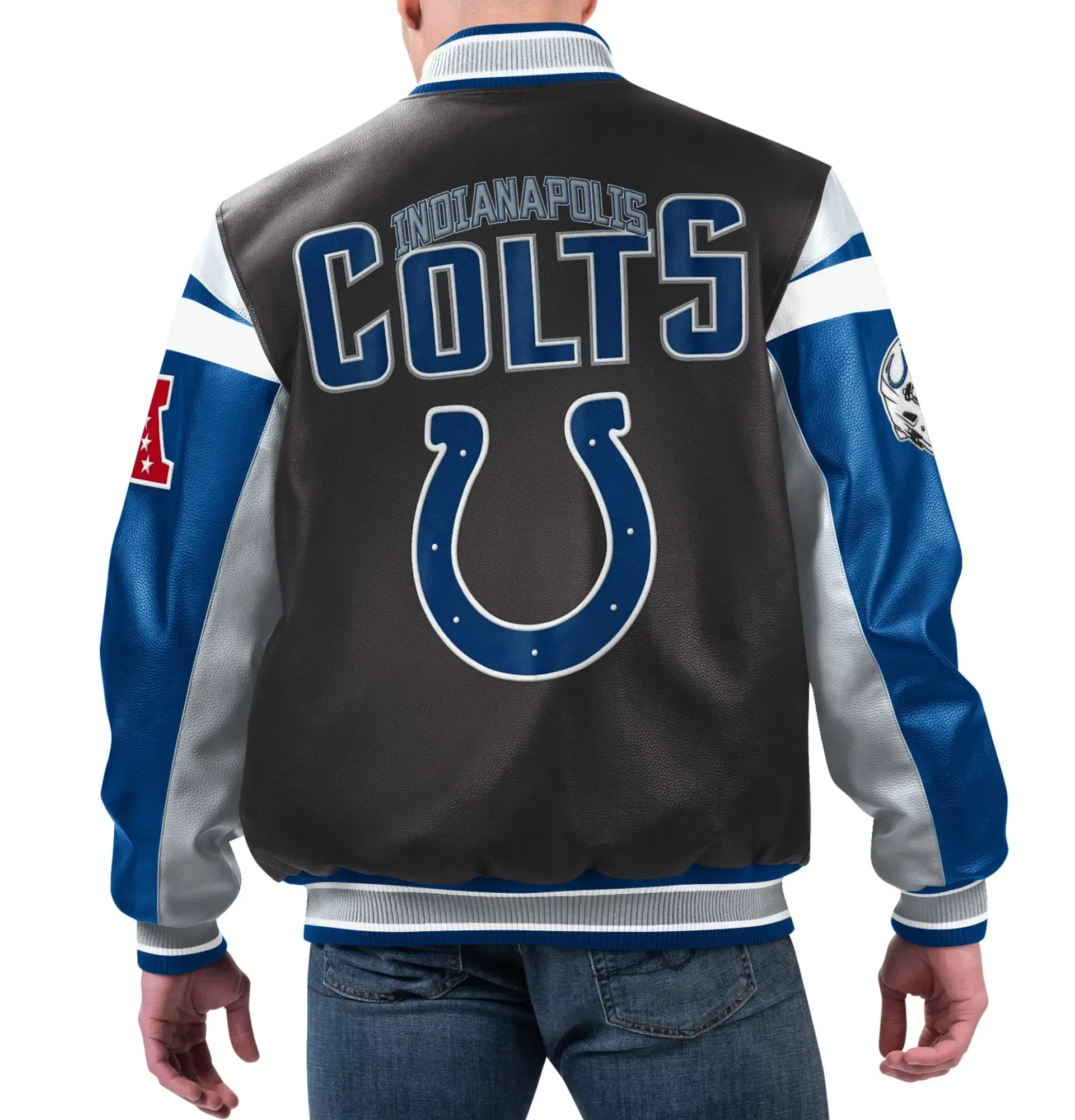 Indianapolis-Colts-G-III-Sports-by-Carl-Banks-Varsity-Leather-Jacket-LeatherMoto