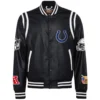 Indianapolis-Colts-Jeff-Hamilton-Black-Leather-Varsity-Jacket-LeatherMoto