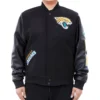 Jacksonville-Jaguars-Classic-Rib-Black-Wool-Leather-Varsity-Jacket-LeatherMoto