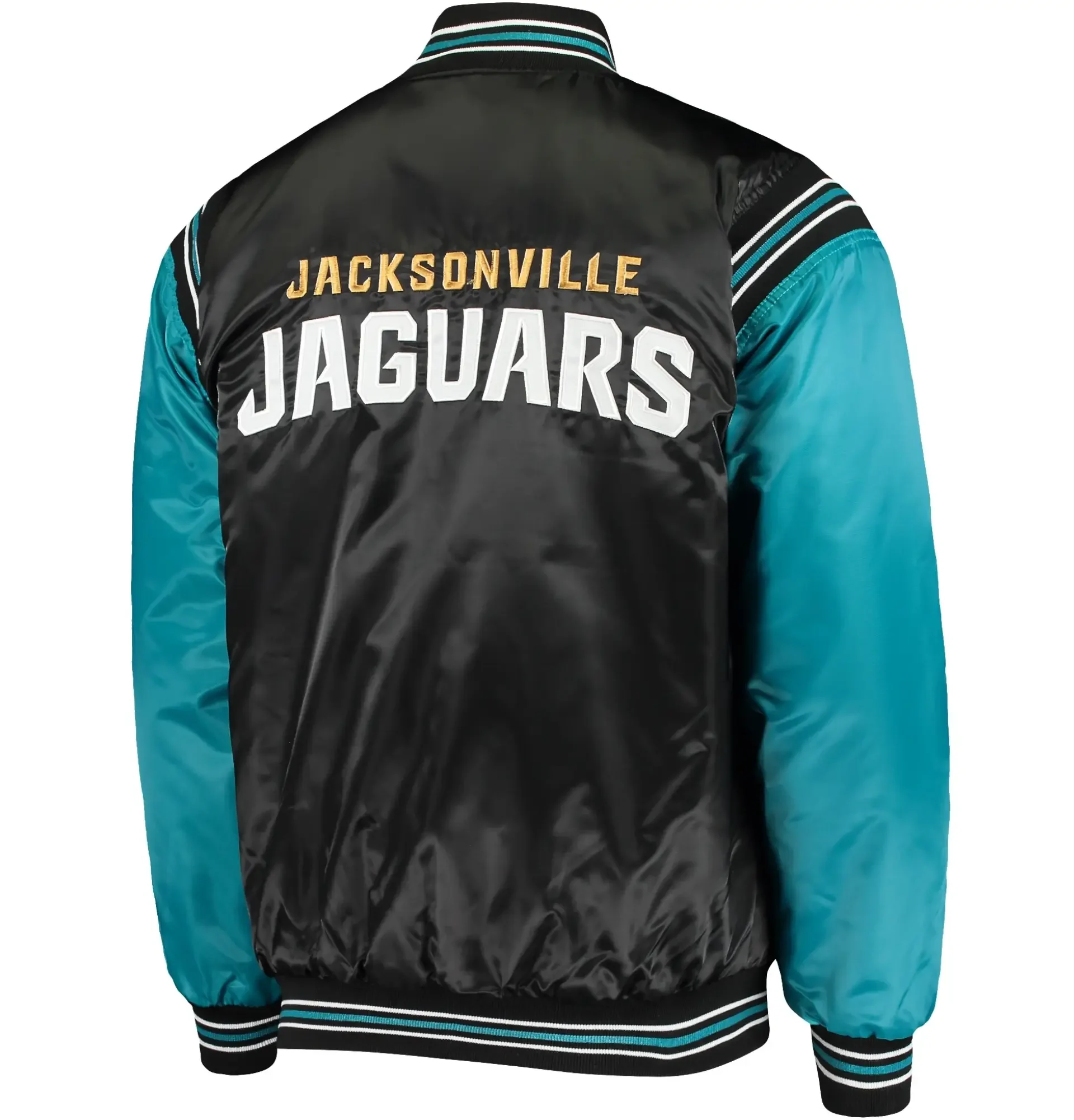 Jacksonville-Jaguars-Starter-Enforcer-Satin-Varsity-Jacket-LeatherMoto