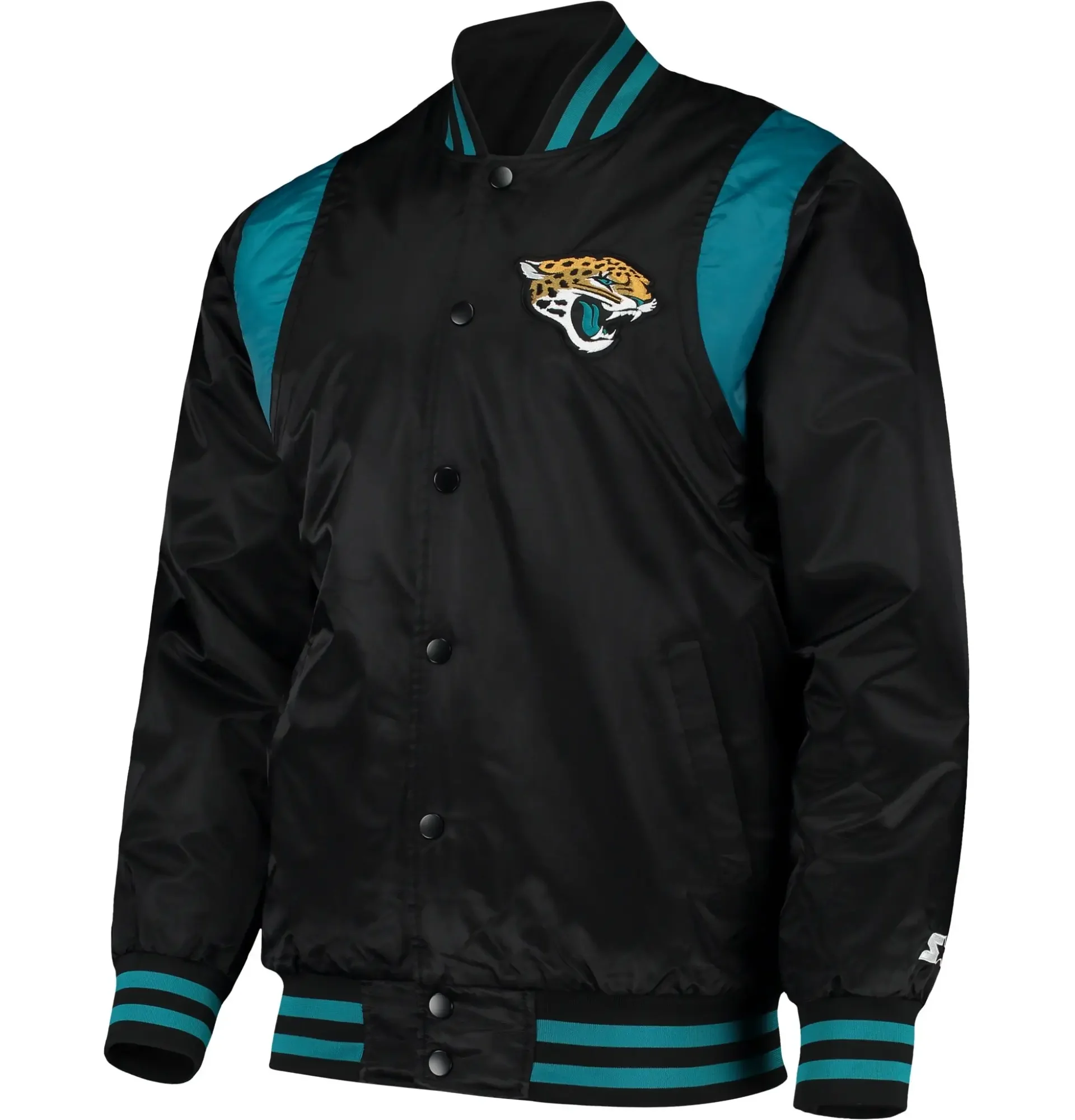 Jacksonville-Jaguars-Starter-Prime-Time-Twill-Satin-Varsity-Jacket-LeatherMoto