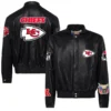 Kansas-City-Chiefs-Jeff-Hamilton-Full-Snap-Black-Leather-Jacket-LeatherMoto