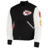 Kansas-City-Chiefs-Pro-Standard-Logo-Full-Zip-Black-White-Varsity-Jacket-LeatherMoto