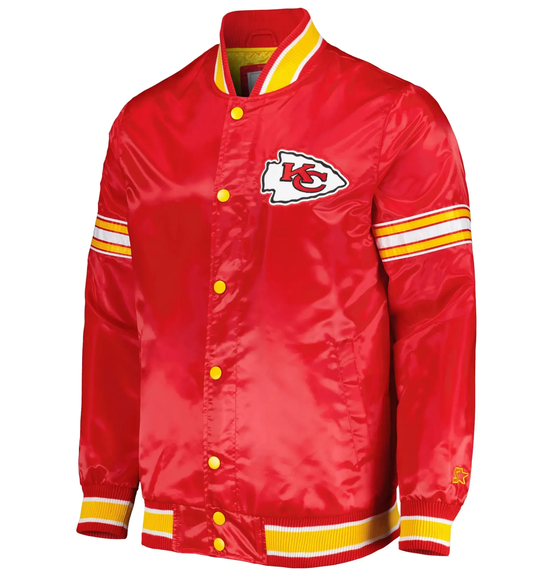 Kansas-City-Chiefs-Starter-Midfield-Full-Snap-Satin-Red-Varsity-Jacket-LeatherMoto