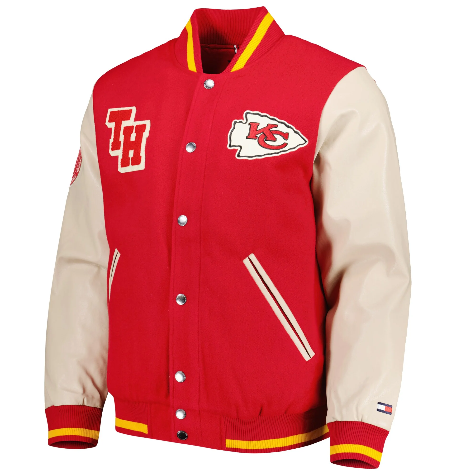 Kansas-City-Chiefs-Tommy-Hilfiger-Full-Zip-Red-wool-Leather-Varsity-Jacket-LeatherMoto