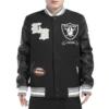 Las-Vegas-Raiders-Pro-Standard-Wool-Leather-Black-Varsity-Jacket-LeatherMoto
