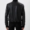 Legacy Black Aviator Bomber Leather Jacket (2)
