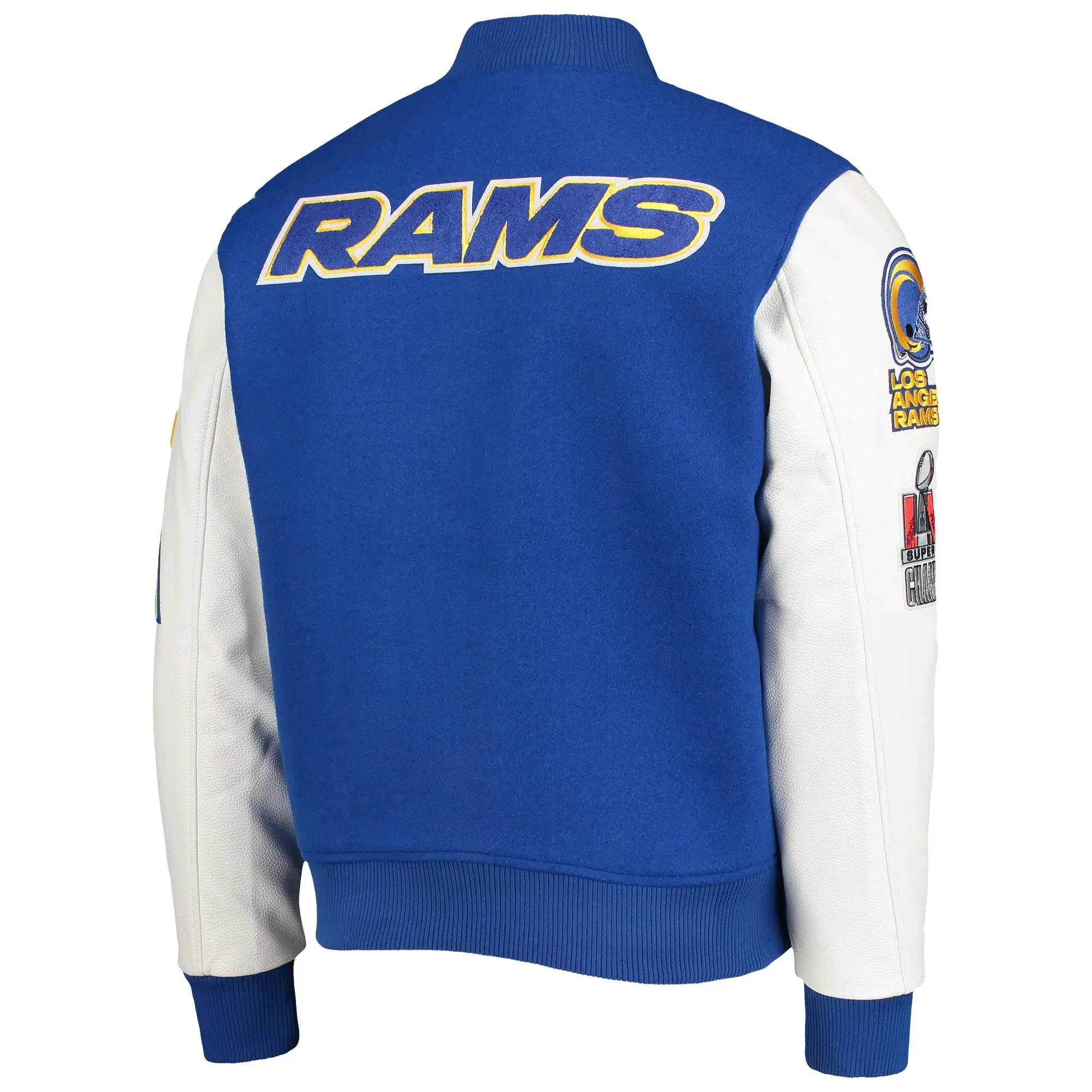 Los-Angeles-Rams-Blue-White-Varsity-Jacket-LeatherMoto