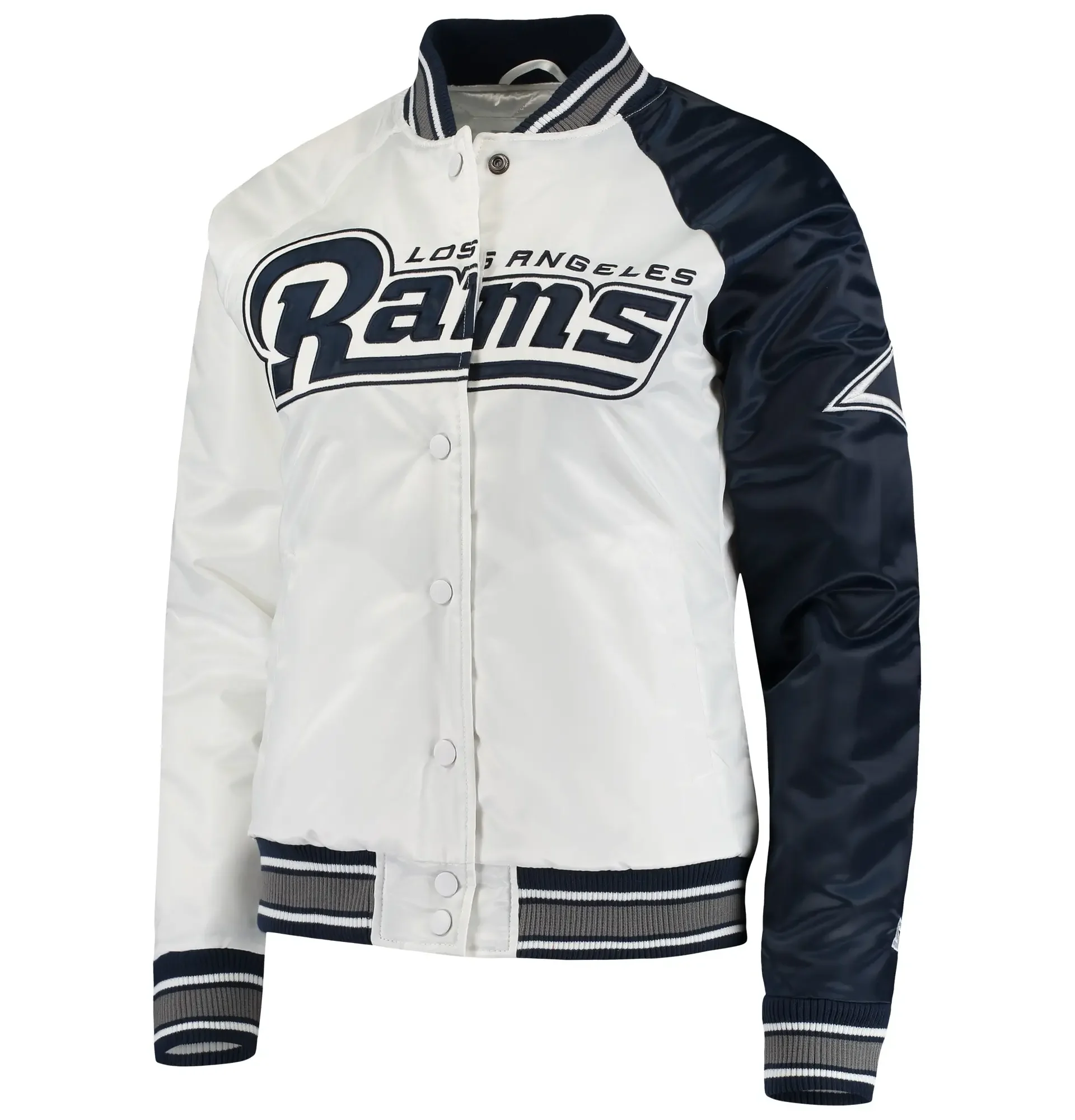 Los-Angeles-Rams-Hometown-White-Navy-Varsity-Jacket-LeatherMoto