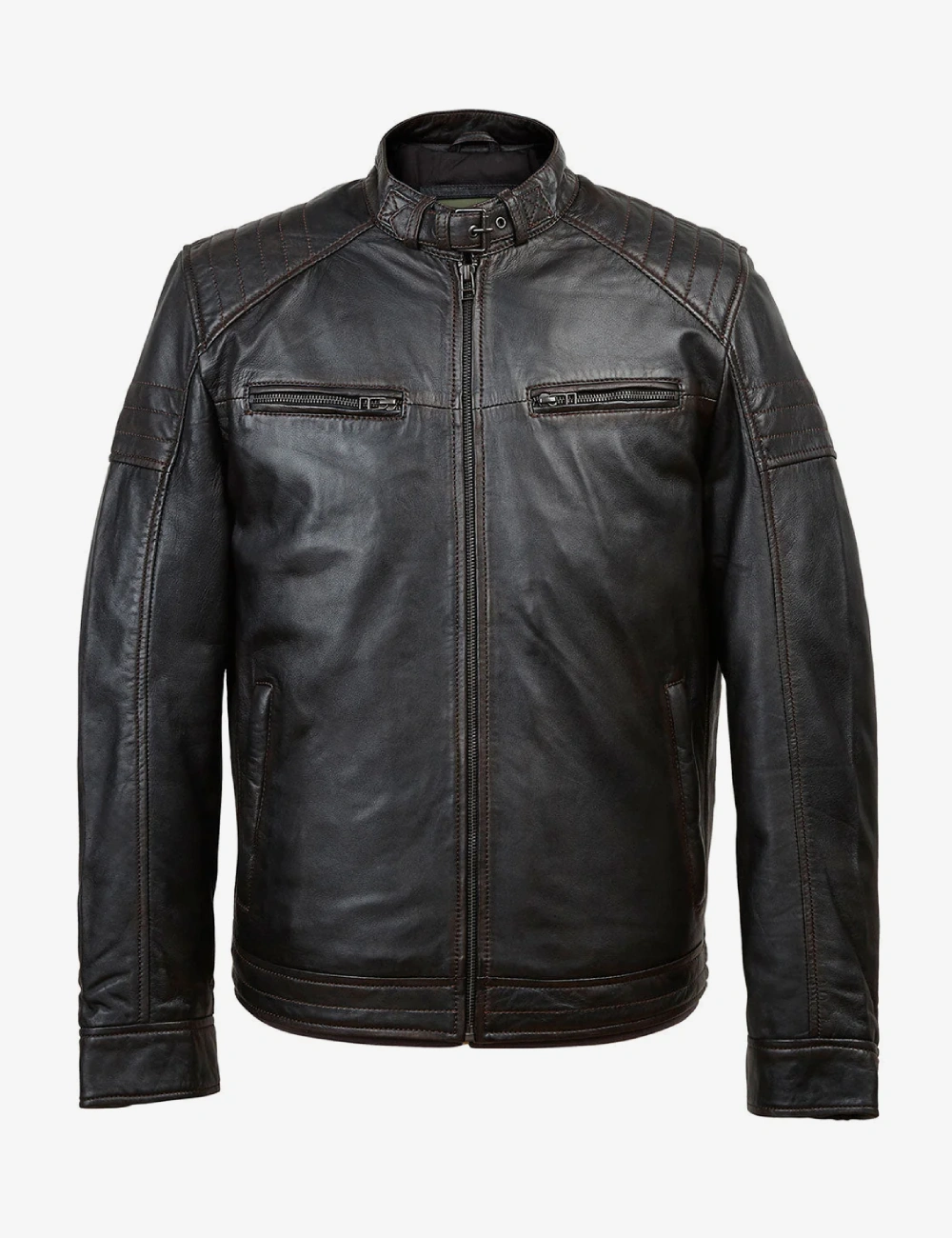 Men Cafe Racer Jacket (9)