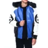 Mens-8-Ball-Blue-Hooded-Leather-Bomber-Jacket tea, (2)