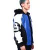 Mens-8-Ball-Blue-Hooded-Leather-Bomber-Jacket tea, (2)