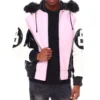 Mens-8-Ball-Pink-Hooded-Leather-Bomber-Jacket team (1)