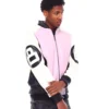 Mens-8-Ball-Pink-Hooded-Leather-Bomber-Jacket team (1)