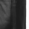 Men's Elegant Daron Black Real Leather Blazer (3)
