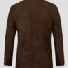 Men's Mr. Bailey Brown Suede Real Leather Blazer (2)