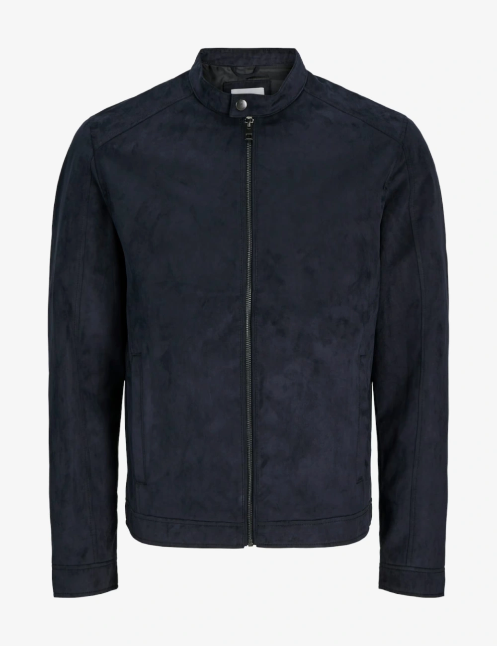 Men's Ocean Depths Suede Minimalist Style Leather Jacket (1)