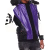 Mens-Purple-8-Ball-Color-Block-Hooded-Bomer-Team Jacket (1)