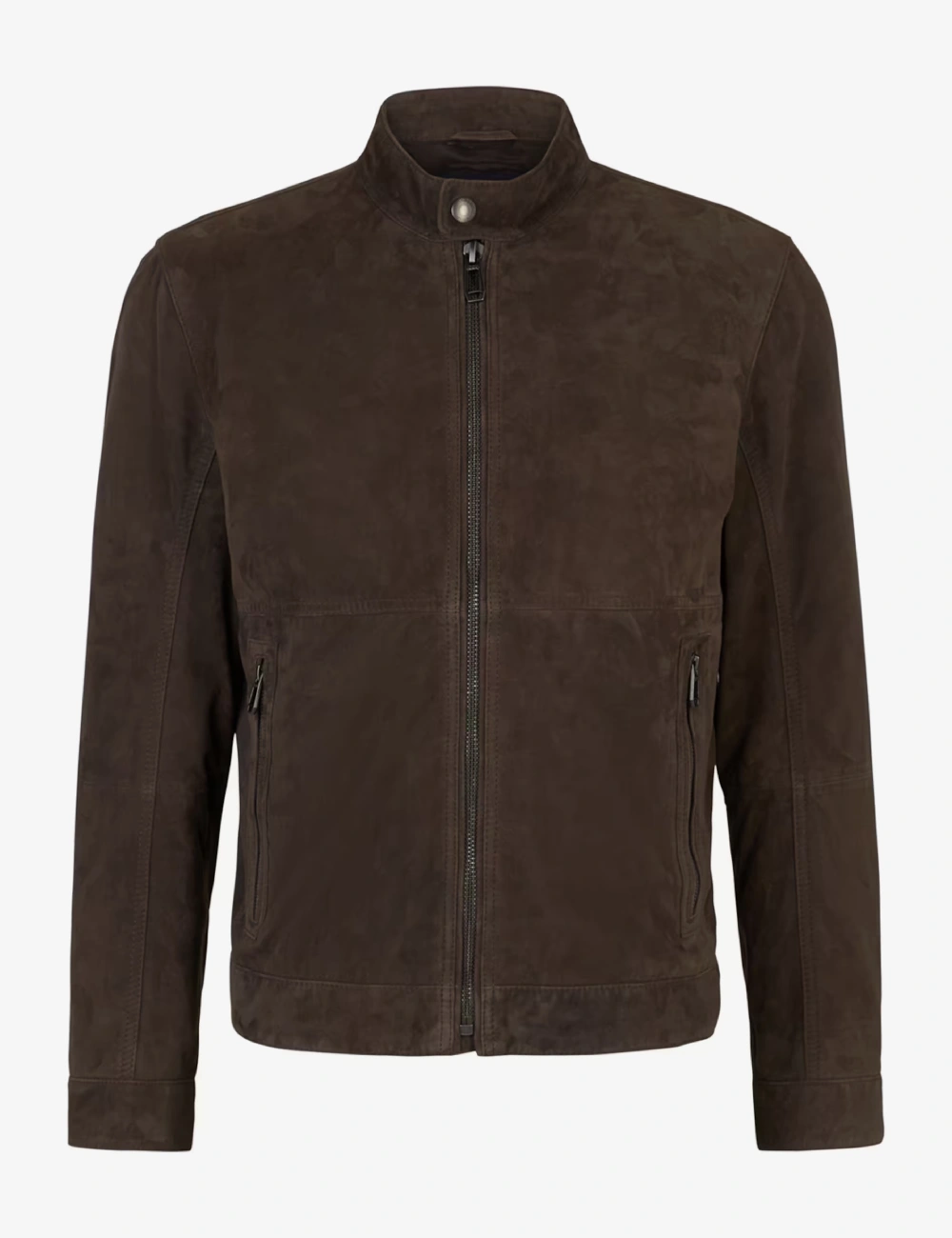Men's Real Suede Dark Brown Explorer Leather Jacket (1)