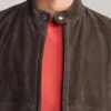 Men's Real Suede Dark Brown Explorer Leather Jacket (6)