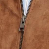 Men's Sahara Tan Suede Jacket with Minimalist Pockets (3)