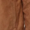 Men's Sahara Tan Suede Jacket with Minimalist Pockets (4)