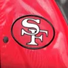 Mens-San-Francisco-49ers-Starter-RedBlack-Lead-Off-Raglan-Satin-Varsity-Jacket-LeatherMoto