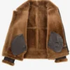 Men's Vintage B3 Aviator Sheepskin Leather Jacket (2)