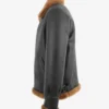 Men's Vintage B3 Aviator Sheepskin Leather Jacket (3)