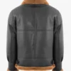 Men's Vintage B3 Aviator Sheepskin Leather Jacket (4)