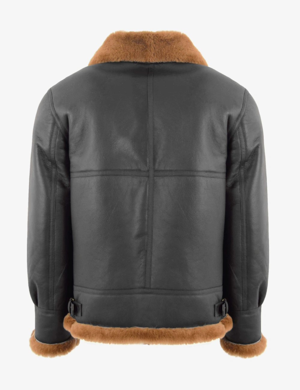 Men's Vintage B3 Aviator Sheepskin Leather Jacket (4)