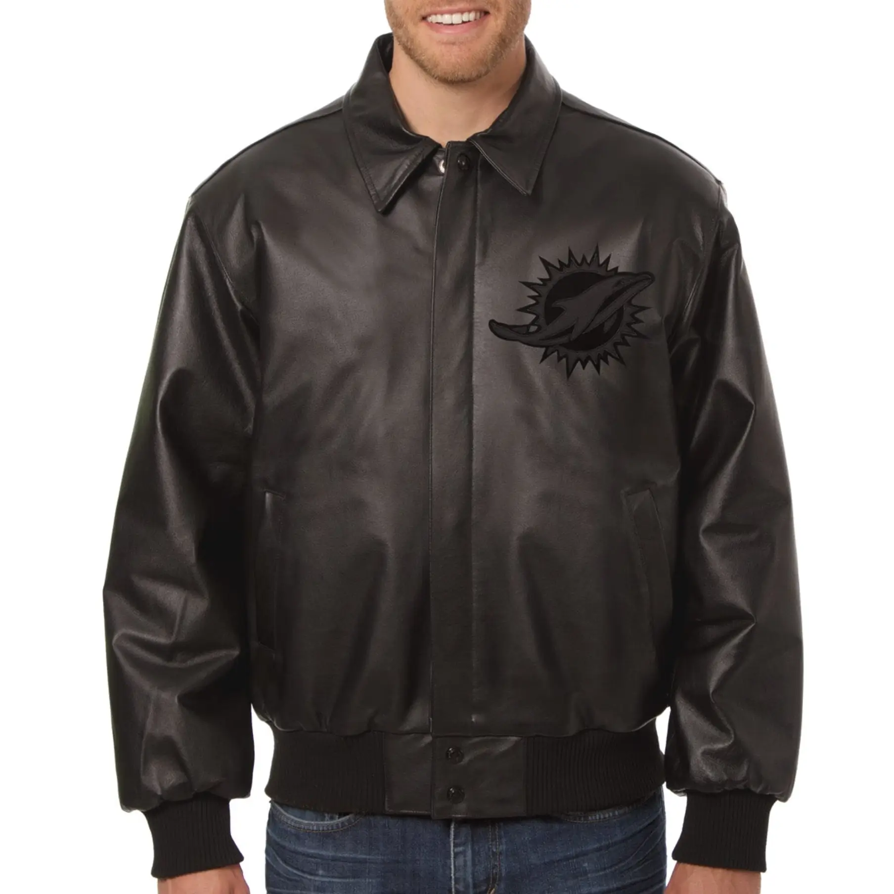 Miami-Dolphins-Football-Team-Players-Leather-Varsity-Jacket-LeatherMoto