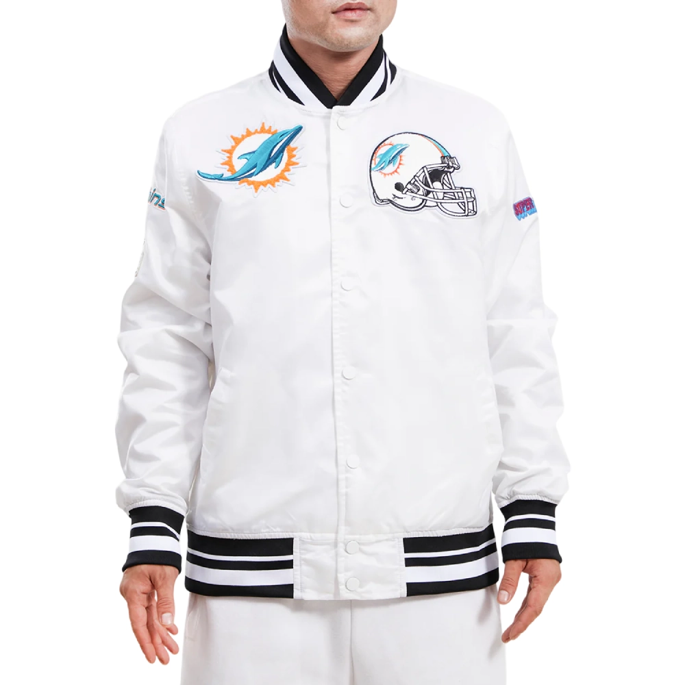 Miami-Dolphins-Mashup-Logo-Full-Snap-Satin-Varsity-Jacket-White-LeatherMoto