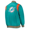 Miami-Dolphins-Prime-Time-Full-Snap-Satin-Varsity-Jacket-Aqua-LeatherMoto