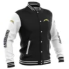 NFL-Los-Angeles-Chargers-Jacksonville-Jaguars-Baseball-Black-Varsity-Jacket-LeatherMoto