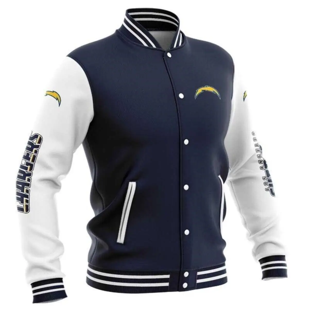 NFL-Los-Angeles-Chargers-Jacksonville-Jaguars-Baseball-Navy-Blue-Varsity-Jacket-LeatherMoto