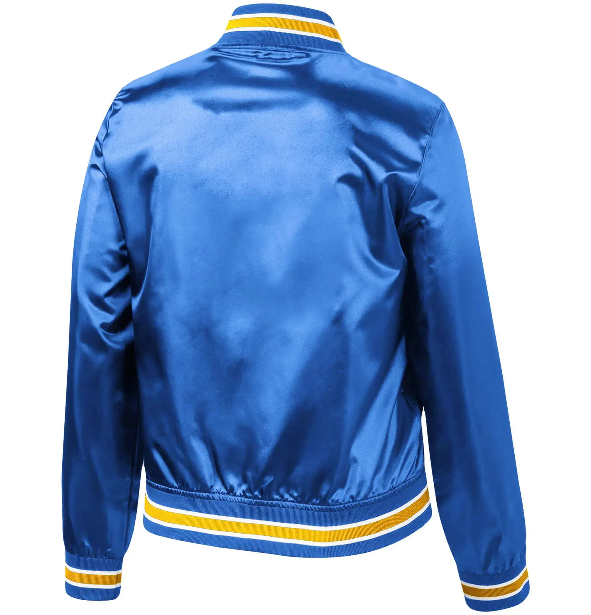 NFL-Los-Angeles-Rams-Blue-Satin-Jacket-LeatherMoto