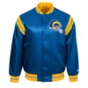 NFL-Los-Angeles-Rams-The-Enforcer-Royal-Blue-Satin-Jacket-LeatherMoto