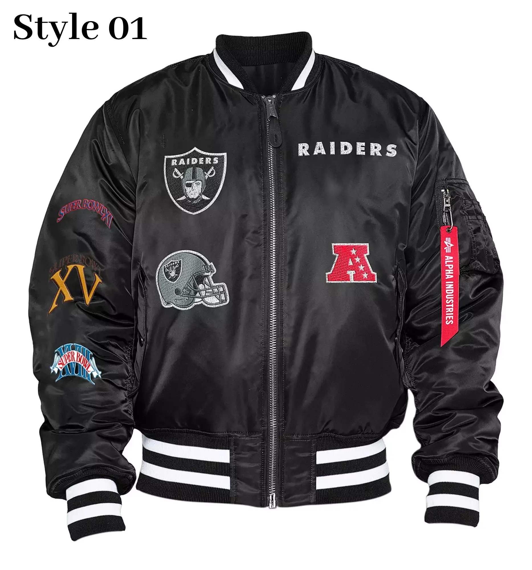 NFL-Los-Vegas-Raiders-New-Era-X-Alpha-Industries-MA-1-Reversible-Varsity-Jacket-LeatherMoto