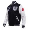 NFL-Los-Vegas-Raiders-Pro-Standard-Logo-Classic-Black-White-Varsity-Jacket-LeatherMoto