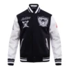 NFL-Los-Vegas-Raiders-Pro-Standard-Logo-Classic-Black-White-Varsity-Jacket-LeatherMoto