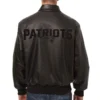 New-England-Patriots-Black-Tonal-Leather-Varsity-Jacket-LeatherMoto