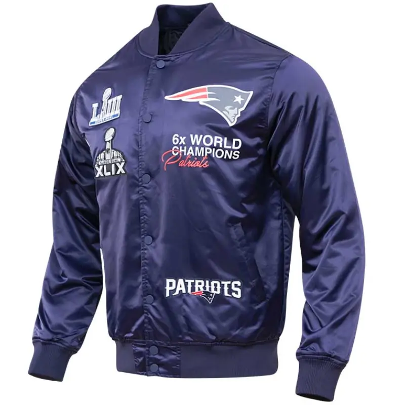 New-England-Patriots-Championship-Players-Satin-Varsity-Jacket-LeatherMoto
