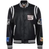 New-York-Giants-Jeff-Hamilton-Classic-Rib-Black-Leather-Varsity-Jacket-LeatherMoto