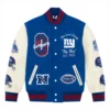 New-York-Giants-OVO-Royal-Full-Snap-Varsity-Jacket-leather moto (1)