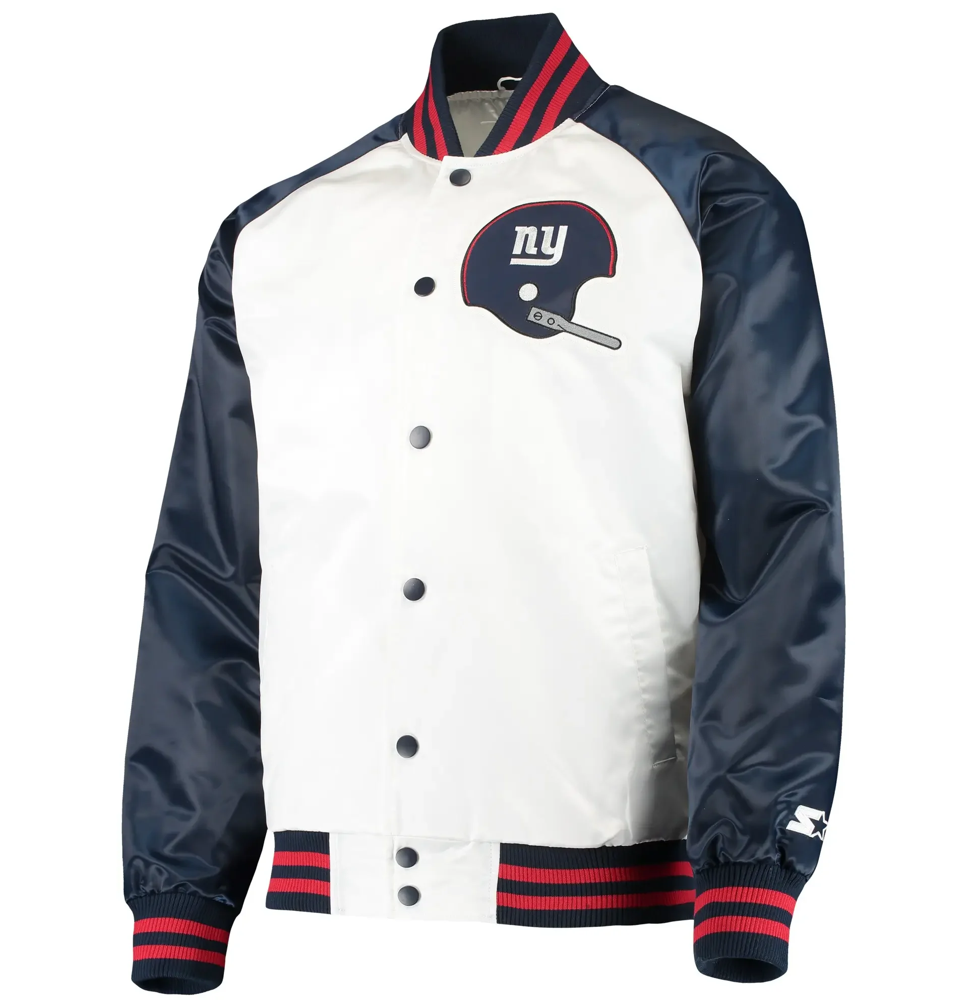 New-York-Giants-Starter-Clean-Up-Throwback-Full-Snap-White-Navy-Varsity-Jacket-LeatherMoto