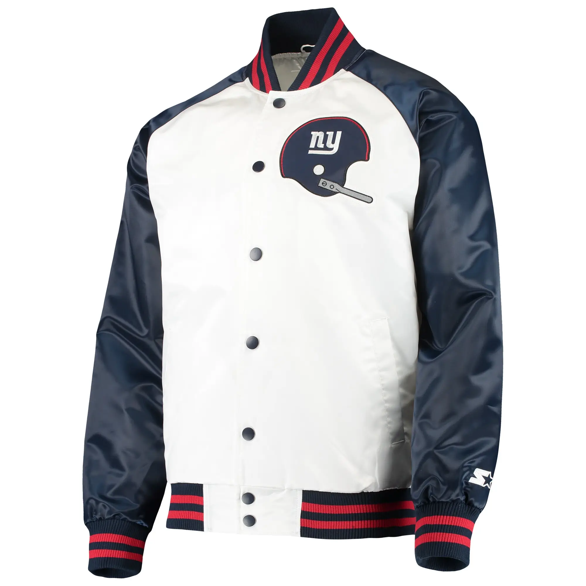 New-York-Giants-Starter-Clean-Up-Throwback-Full-Snap-White-Navy-Varsity-Jacket-LeatherMoto