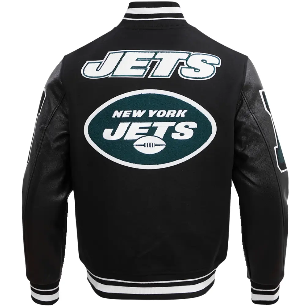 New-York-Jets-Classic-Rib-Black-Wool-Leather-Varsity-Jacket-LeatherMoto
